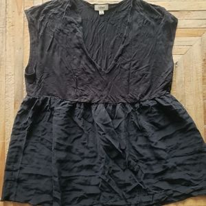 ⏳️⏳️ Wilfred babydoll top, black size XS